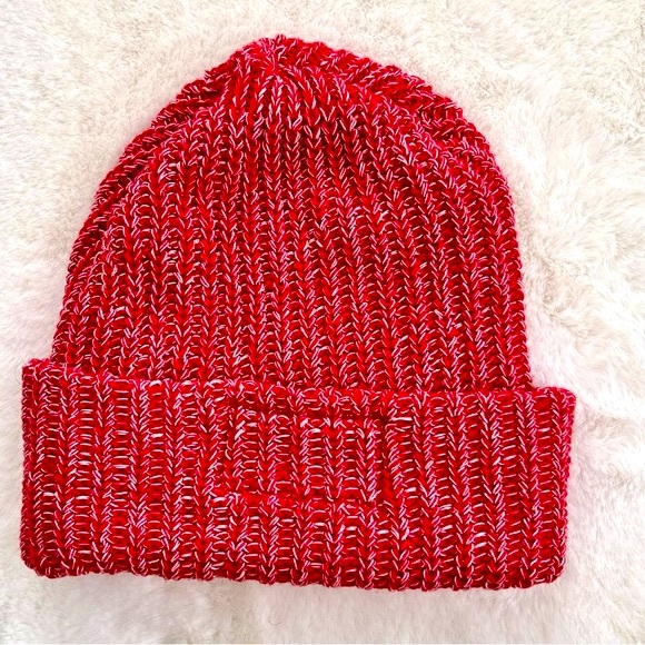 Lululemon RARE Lululemon x Love Your Melon Beanie Color Red and White - Picture 3 of 9